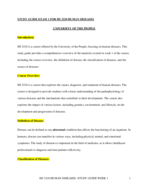 HS 3210 Human Disease Study Guide 1