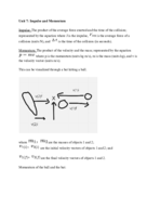 PHYS02A Unit 7 Lecture Notes