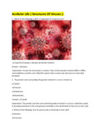 Acellular life MCQs
