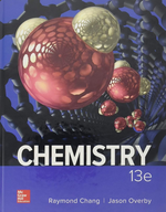 Chemistry | 13th Edition | ISBN: 9781259911156 | Authors: Raymond Chang, Jason Overby