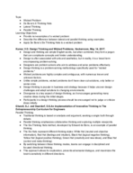 ENT601: Week 4 - De Bono’s Six Thinking Hats