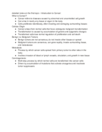 BIOLOGY 160 1ST WEEK 1ST DAY NOTES