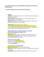 Exam #3 Study Guide
