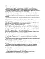 ACCT. 100 - CH. 4 Notes