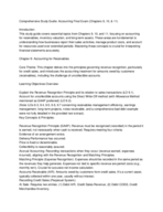 ACCT 100 - Final Exam Study Guide (Chapters 9, 10, & 11)