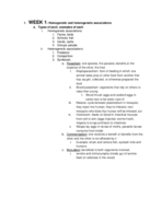 Parasitology Final Exam Study Guide