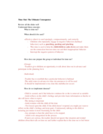 FInal Exam Study Guide
