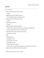 KIN150 Exam 1 Study Guide