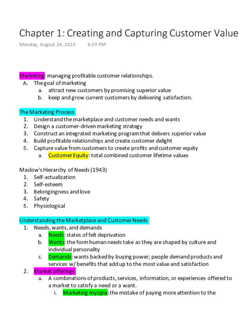 What Is Maslow s Hierarchy Of Needs StudySoup