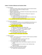 BIO 1510 Week 1 and 2 Notes