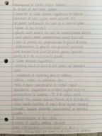 Geol 1110: End of Exam 2 Notes