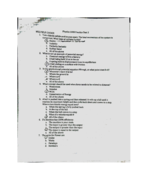Physics Exam #2 Study Guide