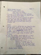 Nutriton Week 8 Notes