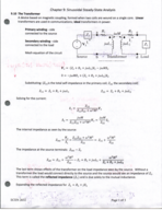 Chapter 9 Notes, Basic Circuit Theory 2 (ECEN 2633)
