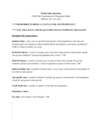 Prelim 1 Study Guide