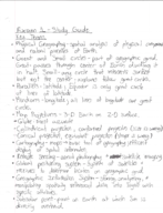 Phys. Geography Exam 1 Study Guide