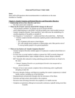 Abnormal Psych Exam 2