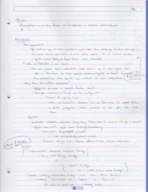 Human Bonding Notes 3/8-3/11
