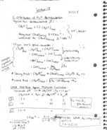 CHEM 116 Week 9 Lecture Notes
