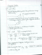PHY204H, Notes from Week 7