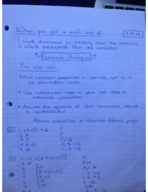 Symbolic Logic Notes 3/4-3/9