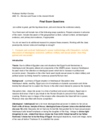 ANE 15 Final Exam Study Guide