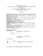 Exam 2 Studyguide