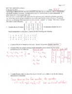 MAT 342 Exam-1 Study Guide