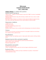 Study Guide Chapters 7&8
