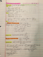 math 180 lecture and recitation notes from 03-22-16 and 03-24-16