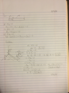 Statics 201 Week 7 Notes