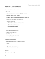Lecture 4 notes, need to know for test