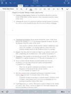 Weekly notes