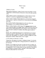 Week 5 notes 