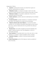 ANT 302 (UEX) Assignments 1-12 Key Terms Defined