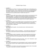 ECON2020 Exam One Study Guide