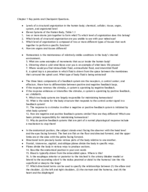 Study Guide Midterm #1