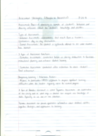 Assessment Strategies 