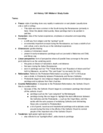 Study Guide for Midterm I