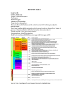 Bio 200 Exam 1 Study Guide