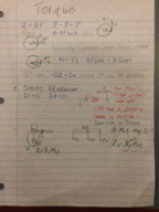 Physics Torque and Angular Momentum Notes