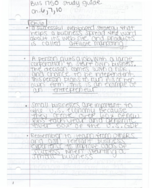 Business 1750 Study Guide Chapters 6,7,10