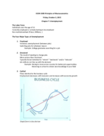 Chapter 7 Lecture: Unemployment