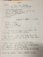 Critical Thinking Week 10 notes