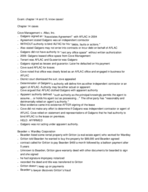 Test 4 Cases from Chapters 14 and 15