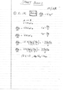 Membrane and Semibatch Reactors; Analyzing kinetic data