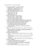 Econ Study Guide Test 2