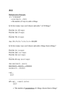 MAT 121 WEEK 7/ EXAM REVIEW NOTES