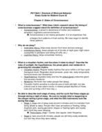 Psychology Study Guide Midterm 2