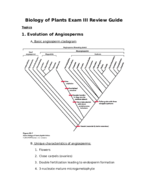 Biol 3080 Exam 3 Study Guide 